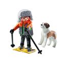 PLAYMOBIL 71741 Wanderer mit Bernhardiner