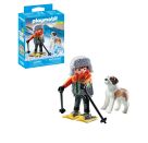 PLAYMOBIL 71741 Wanderer mit Bernhardiner