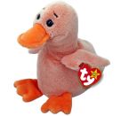 Ty PINK DUCK II - ORIG BEANIE BABIES - EAST