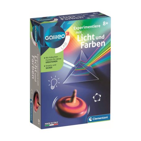 Experimentiere mit Licht und Farben