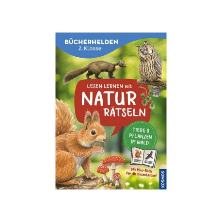 Bücherhelden 2.Kl. Naturrätsel Wald