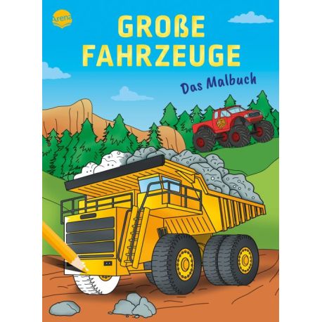 Das Malbuch – Große Fahrzeuge