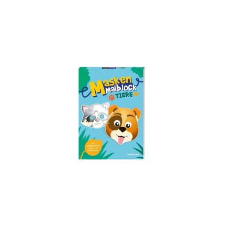 Masken-Malblock.Tiere