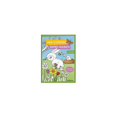 Mein schönstes buntes Malbuch. Im Frühling