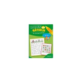 Malen und Rätseln für Kindergartenkinder. Natur
