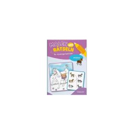 Malen und Rätseln für Kindergartenkinder. Bauernhof