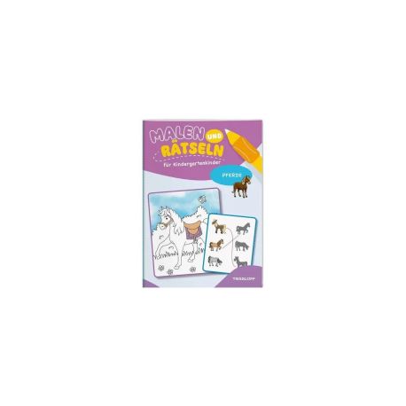 Malen und Rätseln für Kindergartenkinder. Bauernhof