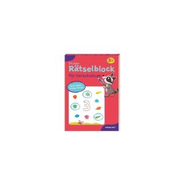 Dicker Rätselblock für Vorschulkids. Erste Zahlen, Farben, Formen