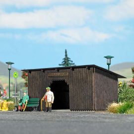 BUSCH H0 Haltepunkt Siegelhof