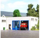 BUSCH H0 Kleine Fahrzeughalle