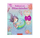 Malblock mit Glitzersteinchen - Nella Nixe