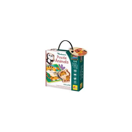 Montessori Holz-Puzzle - Tiere