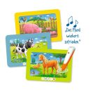 Ravensburger tiptoi Puzzle 00229 - 3 erste Puzzles: Bauernhoftiere, niedliche Rahmenpuzzles für Kinder ab 2 Jahren
