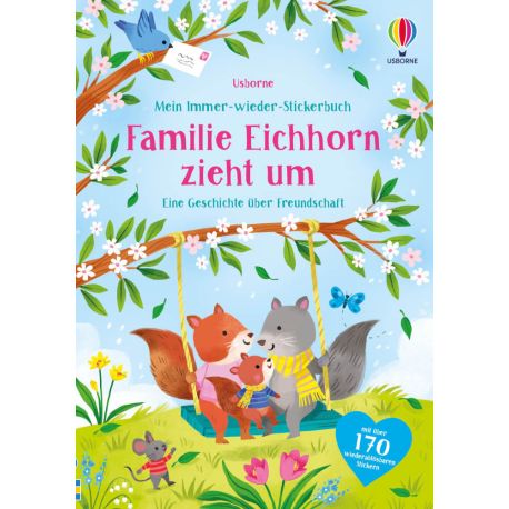 Mein-Immer-wieder-Stickerbuch: Familie Eichhorn zieht um