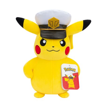 Pokémon Captain Pikachu, 20cm Plüsch