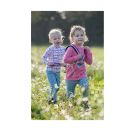 Pferdegeschirr -Funny Horses Hearts-  rosa/dunkelblau