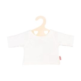 T-Shirt weiß auf Kleiderbügel, Gr. 35-45 cm