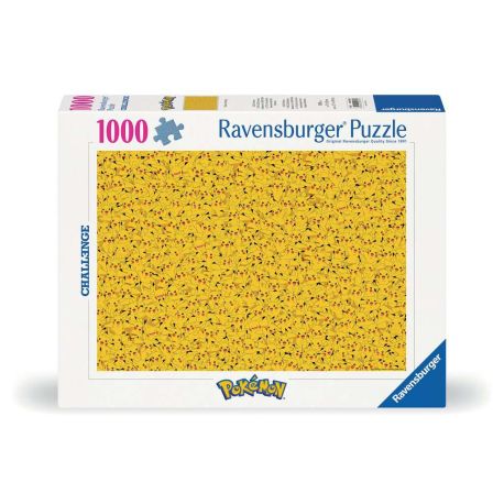 Ravensburger Puzzle 12000829 - Pikachu Challenge - 1000 Teile Pokémon Puzzle für Erwachsene und Kinder ab 14 Jahren