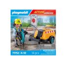 PLAYMOBIL 71752 Bauarbeiter mit Meißel