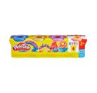 Play-Doh  4Er-Pack Schimmerglanzknete