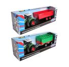 Speedzone Farmtraktor mit Anhänger, Licht   Sound, 2-fach sortiert