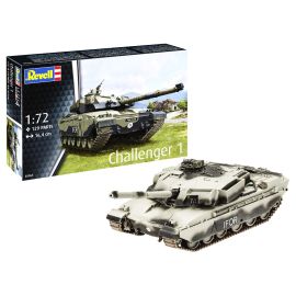 Model Set Challenger 1, Revell Modellbausatz mit Basiszubehör