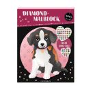 Diamond Malblock: Hund - 100% selbst gemacht