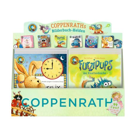 Lino-Bücher Box Nr.78 Copp. Bilderbuch-Helden 6x10 Ex.