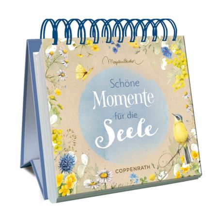 Gr. Spiralaufstellbuch: Schöne Momente f. die Seele (Bastin)
