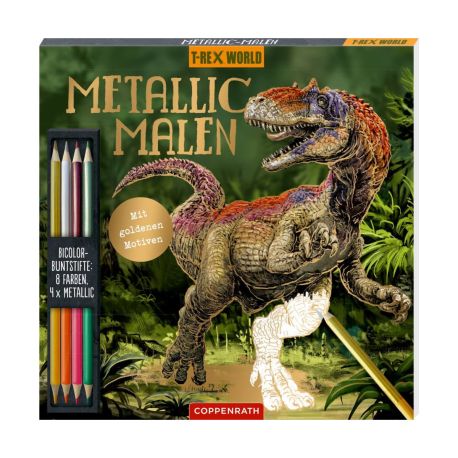 Metallic-Malen Allosaurus - T-Rex World