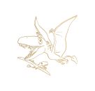 Metallic-Malen Allosaurus - T-Rex World