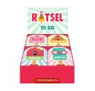 Glitzer-Rätsel to go Einh.-/Rak.-/Mel.-/Spiral-Eis 4x8 Ex.