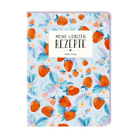 Meine liebsten Rezepte - All about blue (Einschreibbuch)