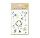 Stickerbogen: Sticker u. Etiketten - Natur pur (M. Bastin)