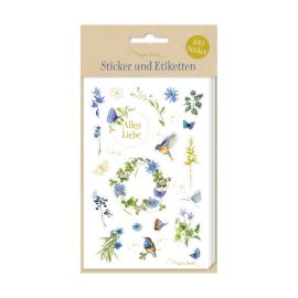 Stickerbogen: Sticker u. Etiketten - Natur pur (M. Bastin)
