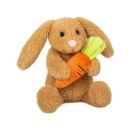 Teddy Hermann Häschen Lilly m. Möhre 23 cm