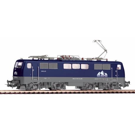 PIKO H0 ~Elektrolok BR 111 RailBavaria VI + PluX22 XP Sounddecoder