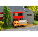 H0 E-Lokschuppen, 2-ständig