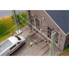 H0 E-Lokschuppen, 2-ständig