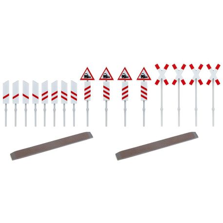 H0 Unbeschrankter Bahnübergang