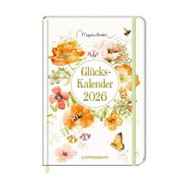 Gr. Wochenkalender: GlücksKalender 2026 (peach) - M.Bastin