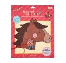 Steckenpferd-Bastelset - Mein kl. Ponyhof