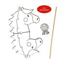 Steckenpferd-Bastelset - Mein kl. Ponyhof