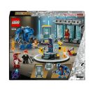 LEGO® Marvel Super Heroes™ 76315 Iron Mans Labor: Halle der Rüstungen