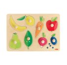 Greifpuzzle Obst/Farb, (DE/E/F/NL/IT/ES)