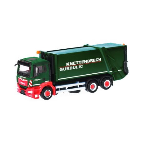 herpa - MAN TGS NN Pressmüllwagen FAUN VARIOPRESS Knettenbrech Gurdulic