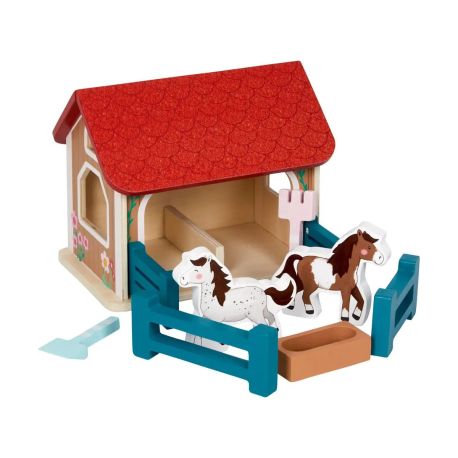 Ponystall Spielset - Mein kl. Ponyhof