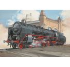 Model Set Schnellzuglokomotive BR02 Tender 22T30, Revell Modellbausatz mit Basiszubehör