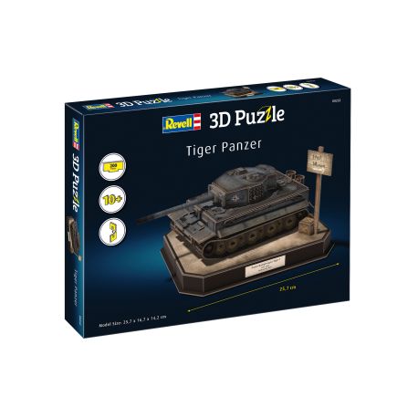 Deutscher Panzer  Tiger I, Revell 3D Puzzle