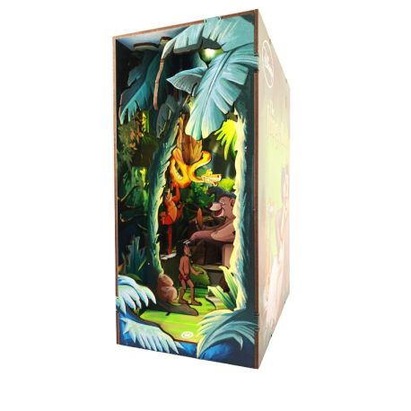 Tiny Adventures - Disney Das Dschungelbuch, Handgefertigte Miniaturwelten zum Zusammenbauen